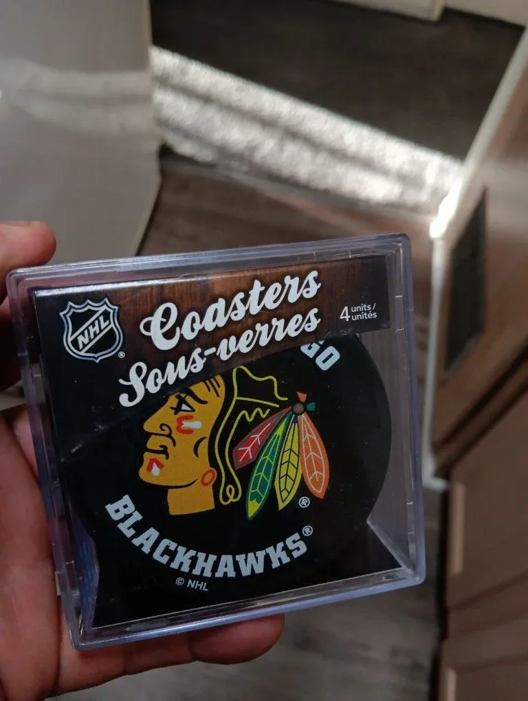 Chicago Blackhawks  Collectible Puck pick up only in st.albert image indicator(2)