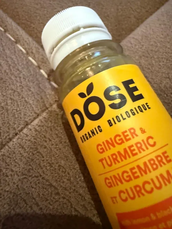 Dose Organic Ginger & Turmeric Shot