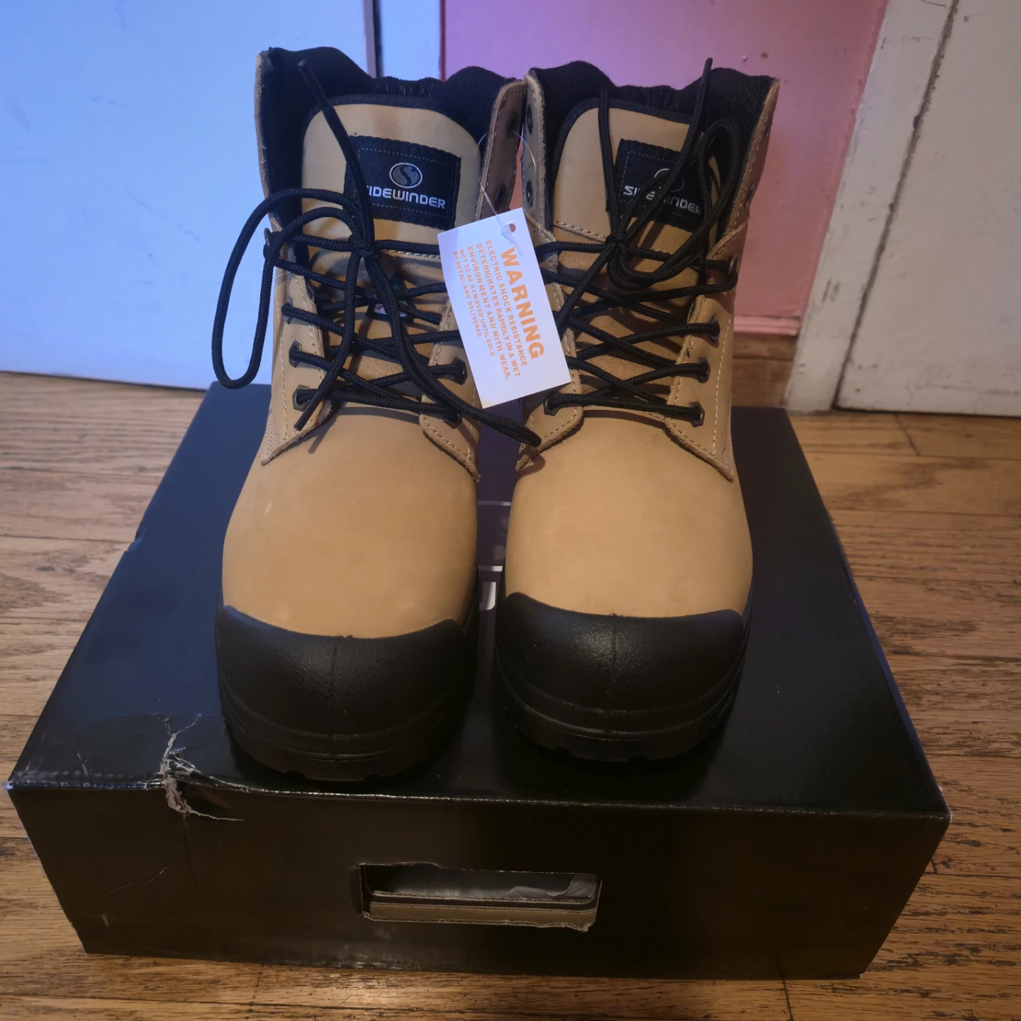 Sidewinder Work Boots - Size 12