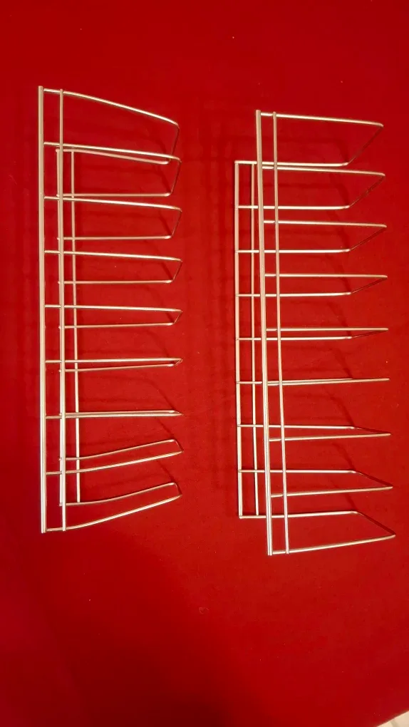 Silver Metal Racks (Set of 2) image indicator(2)