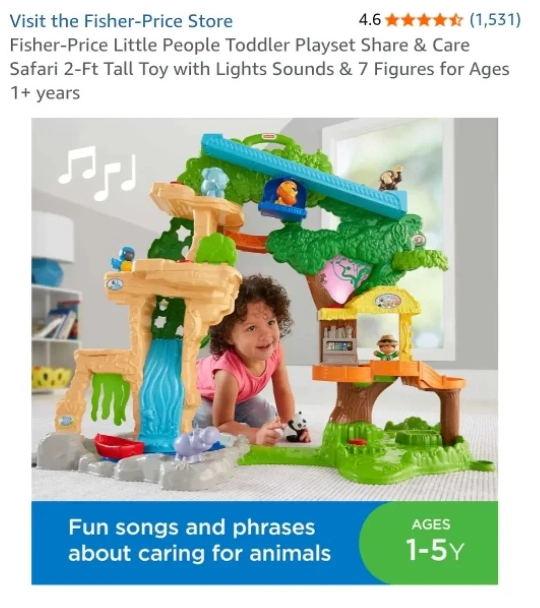 Fisher-Price Little People Travel Together Play Safari! image indicator(4)