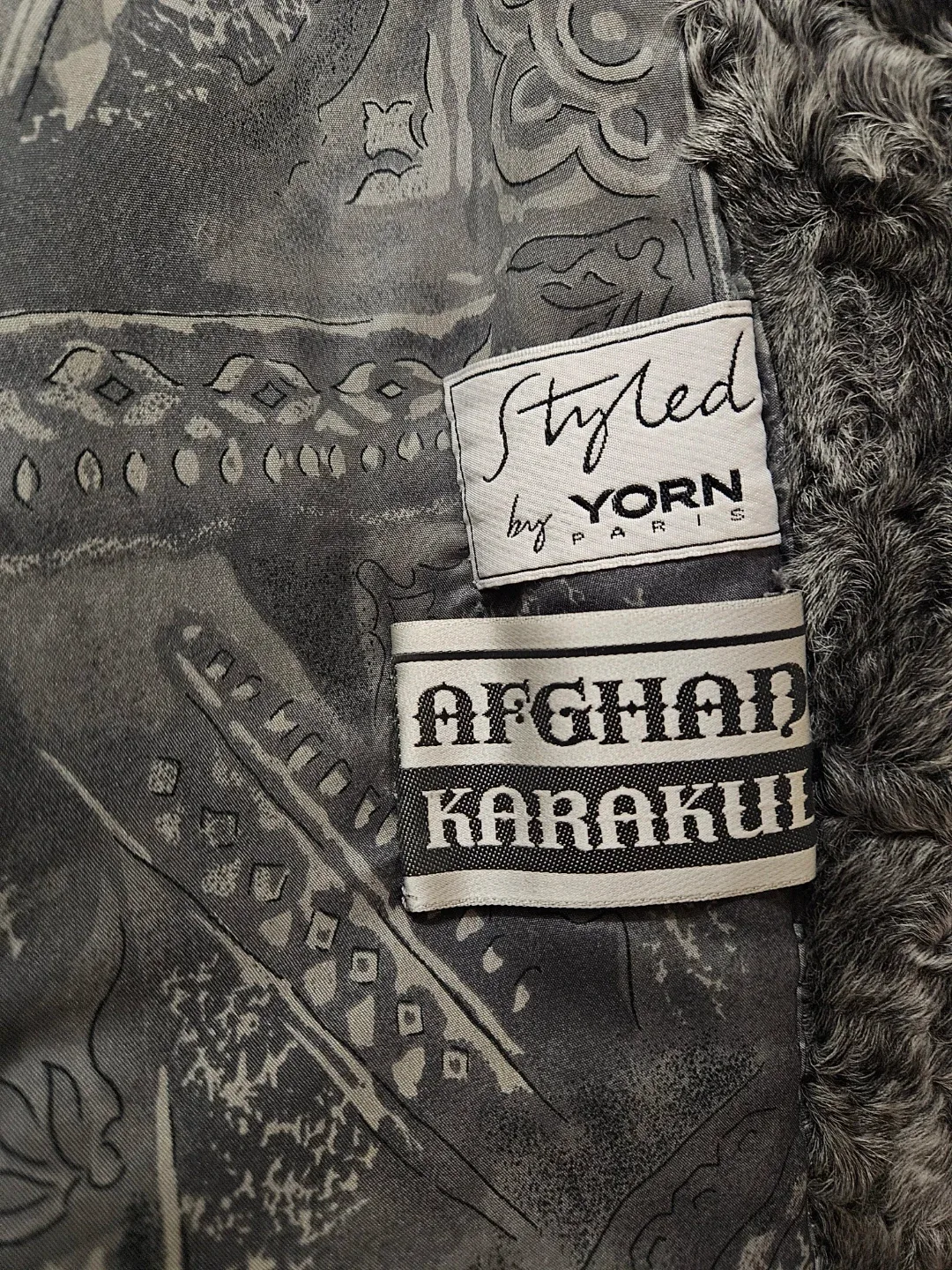 Styled by Yorn Paris Afghan Karakuli Coat image indicator(2)