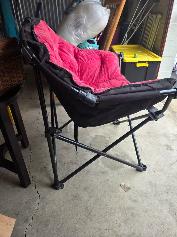 Pink Papasan Chair image indicator(3)