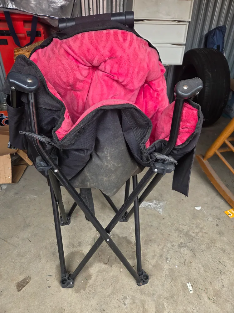 Pink Papasan Chair image indicator(4)