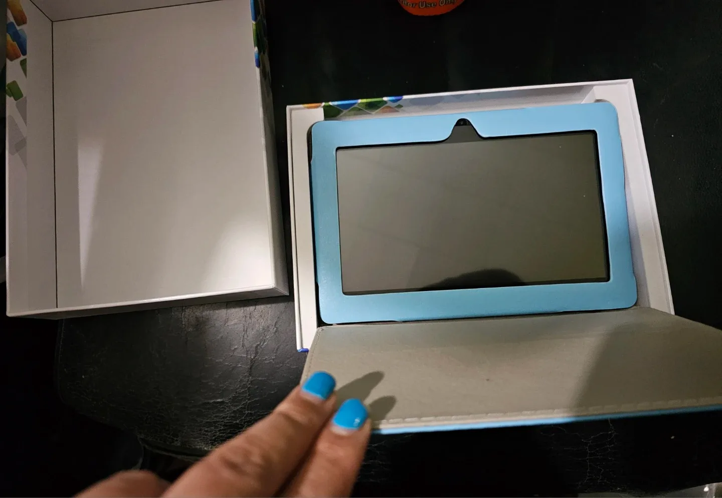 🥕 Tablet 7 inches with light blue casing included🥕 image indicator(3)