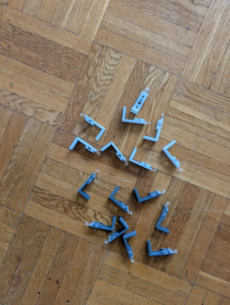 IKEA Hoppvals window Blinds - Grey & White image indicator(2)