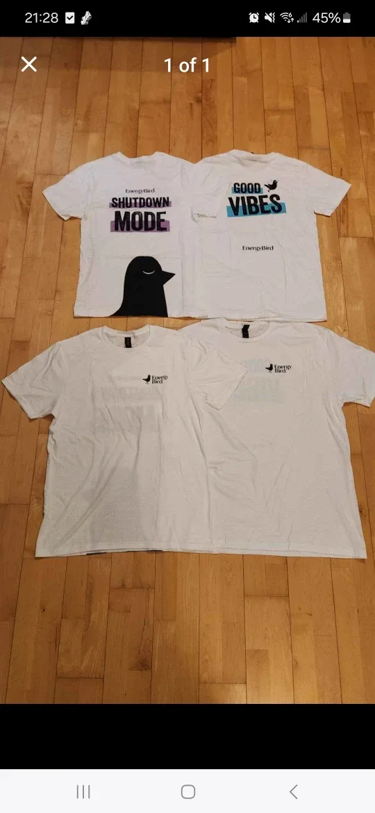 White Bird Tees, T-Shirts (Brand New)