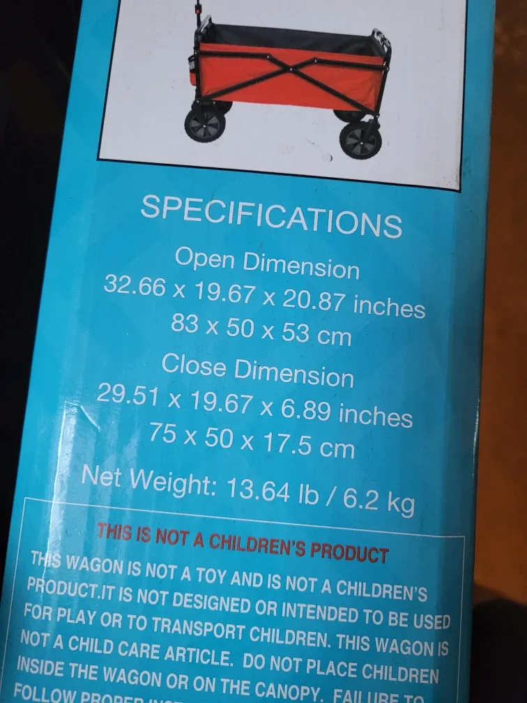 Seina Utility Wagon - New in Box! image indicator(2)