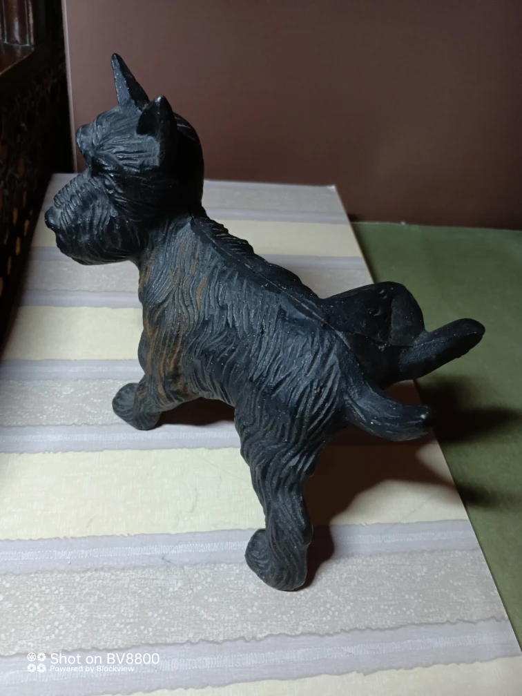Vintage Cast Iron Scottie Dog Figurine - photo 2