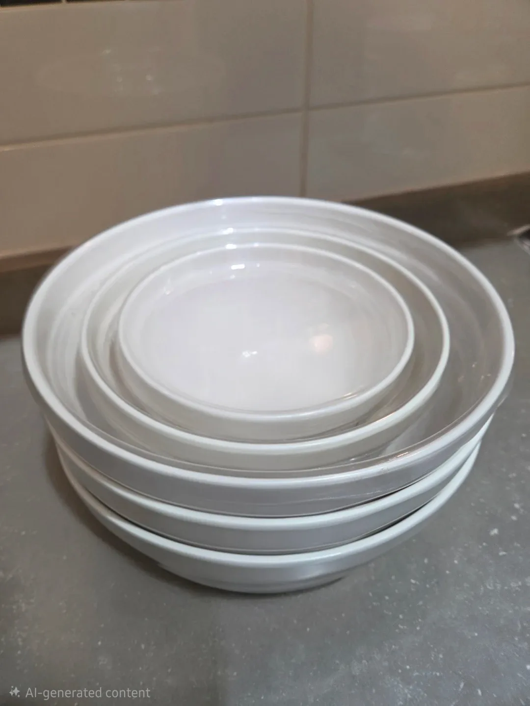 RARE - NEW Rae Dunn True North Dish Set - Canadian Theme image indicator(6)