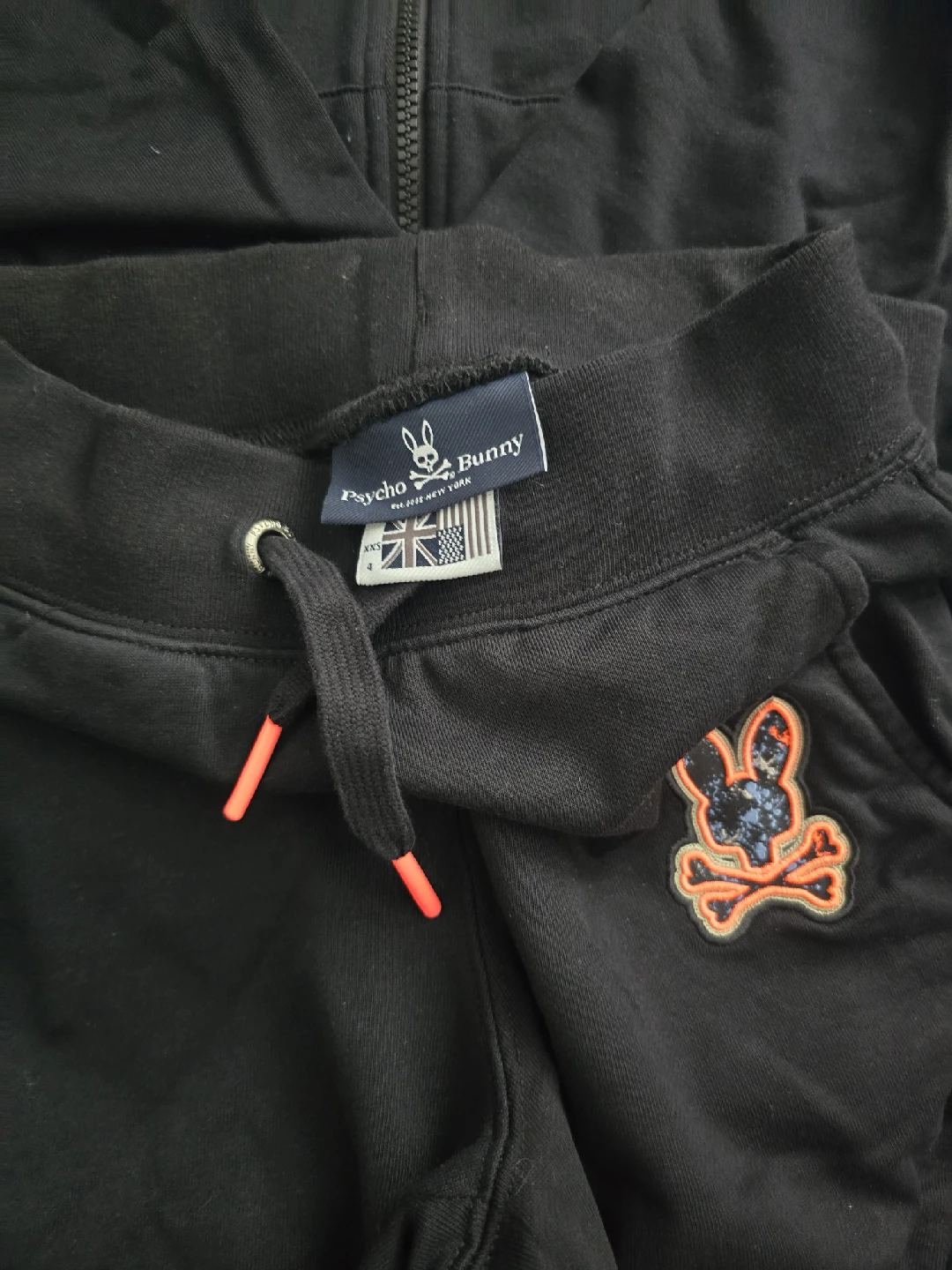 Psycho Bunny Kids Black Tracksuit Size Top XS(5-6) Pants XXS (4) - photo 4