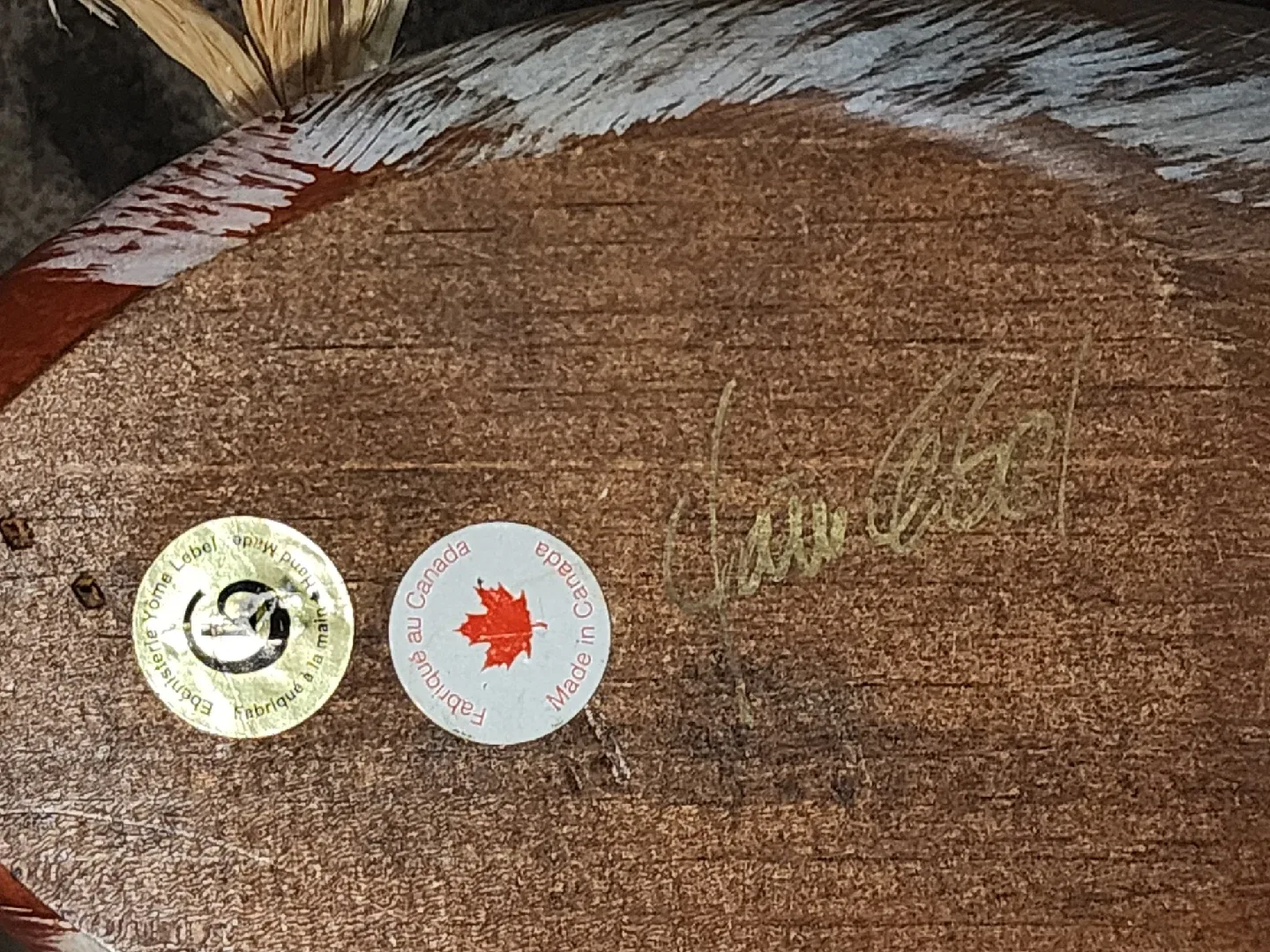 Hand Carved Wooden Duck (by Yoma LeBel ) image indicator(2)