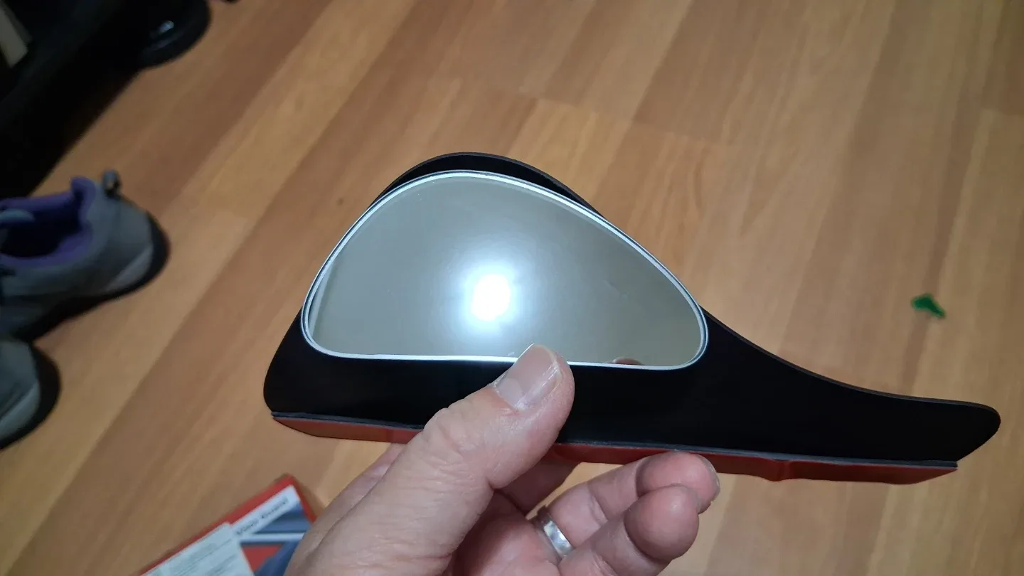 A Pair of Blind Spot Mirror Rain Visors 2 in 1 image indicator(5)