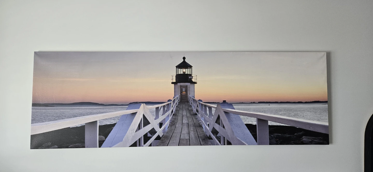 Very large canvas art