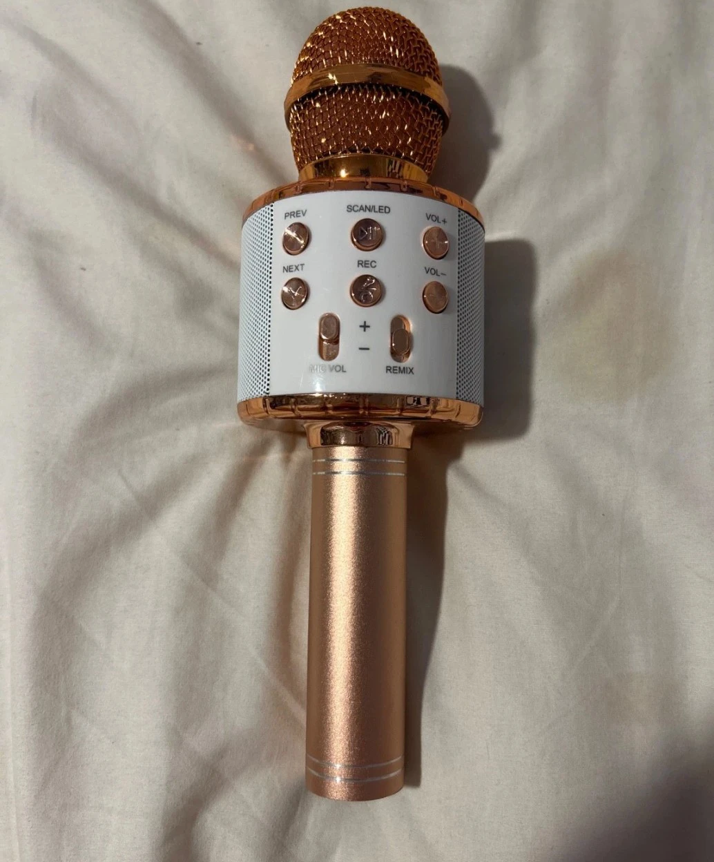 Wireless Karaoke Microphone - Rose Gold - photo 2