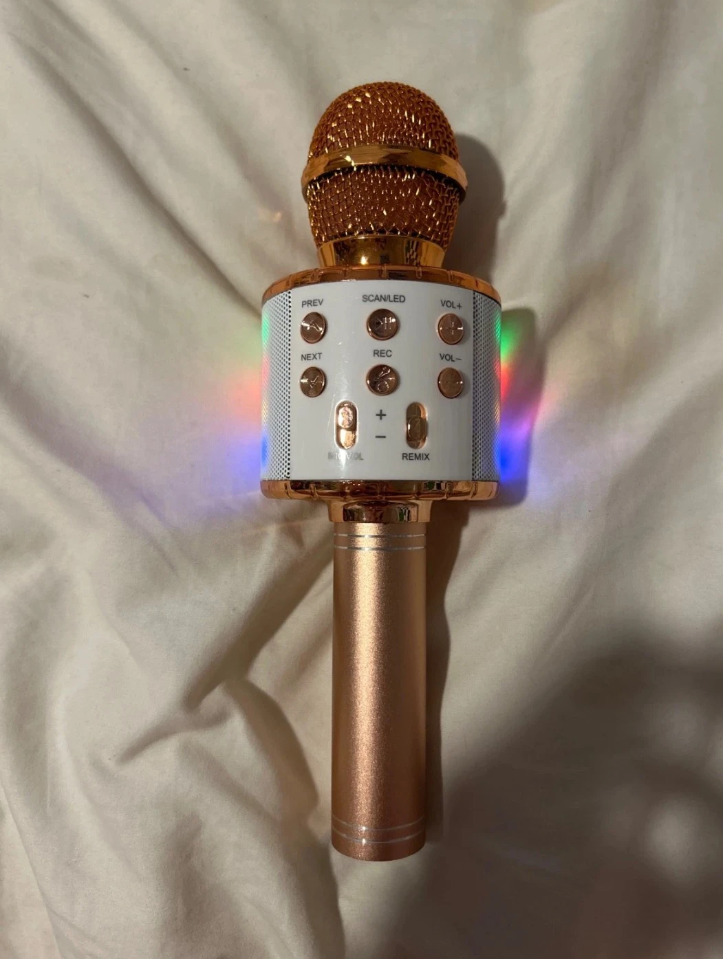 Wireless Karaoke Microphone - Rose Gold - photo 3