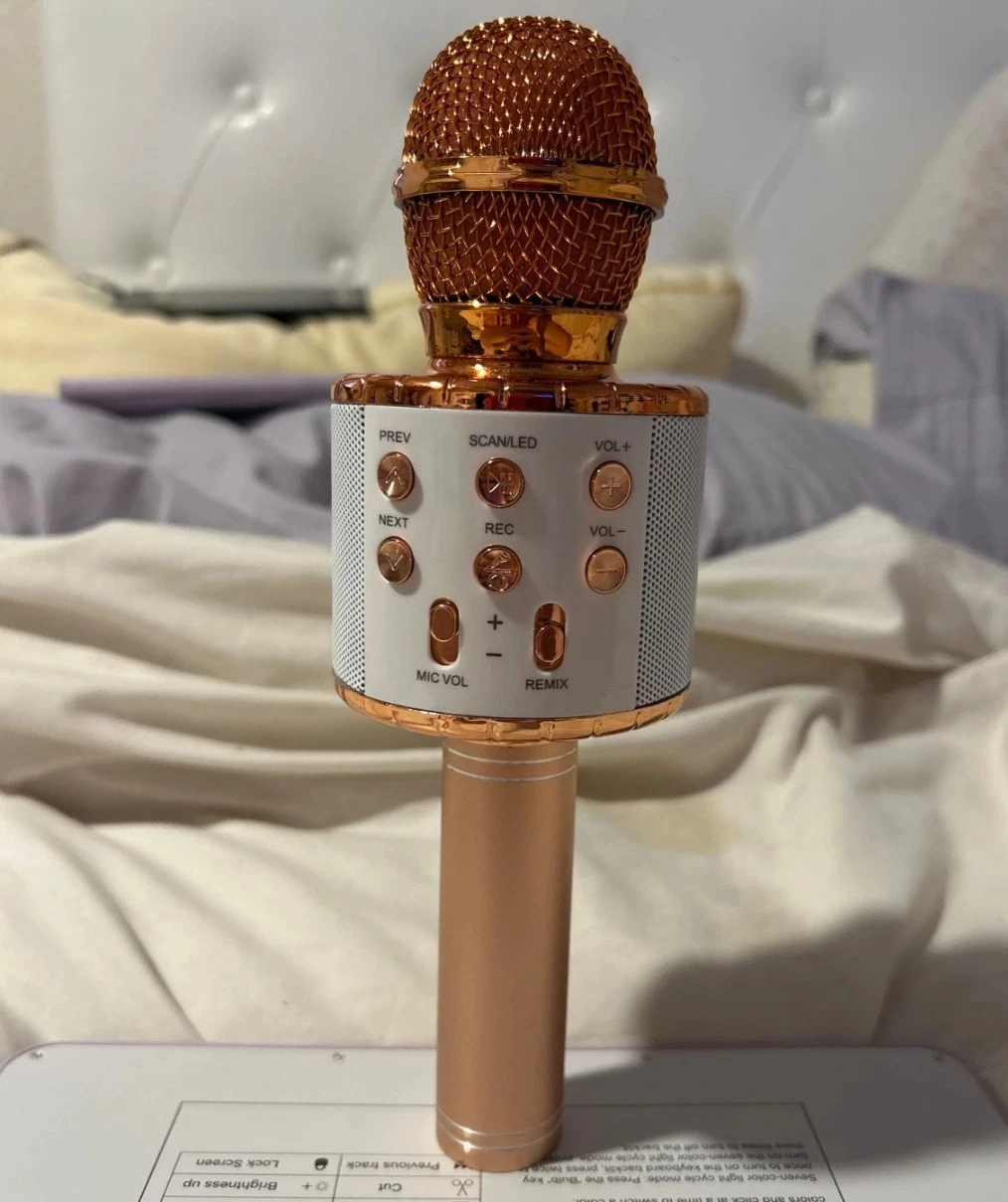 Wireless Karaoke Microphone - Rose Gold - photo 5