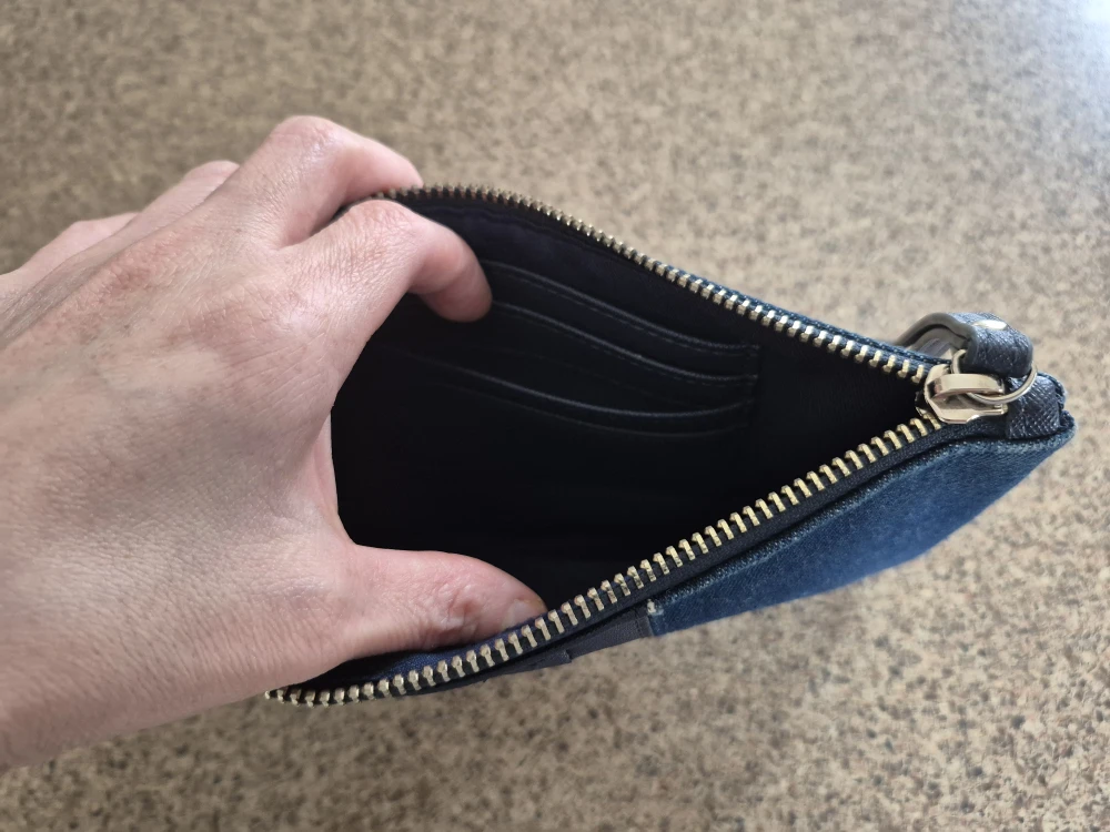 Furla Denim Wristlet Pouch - photo 3