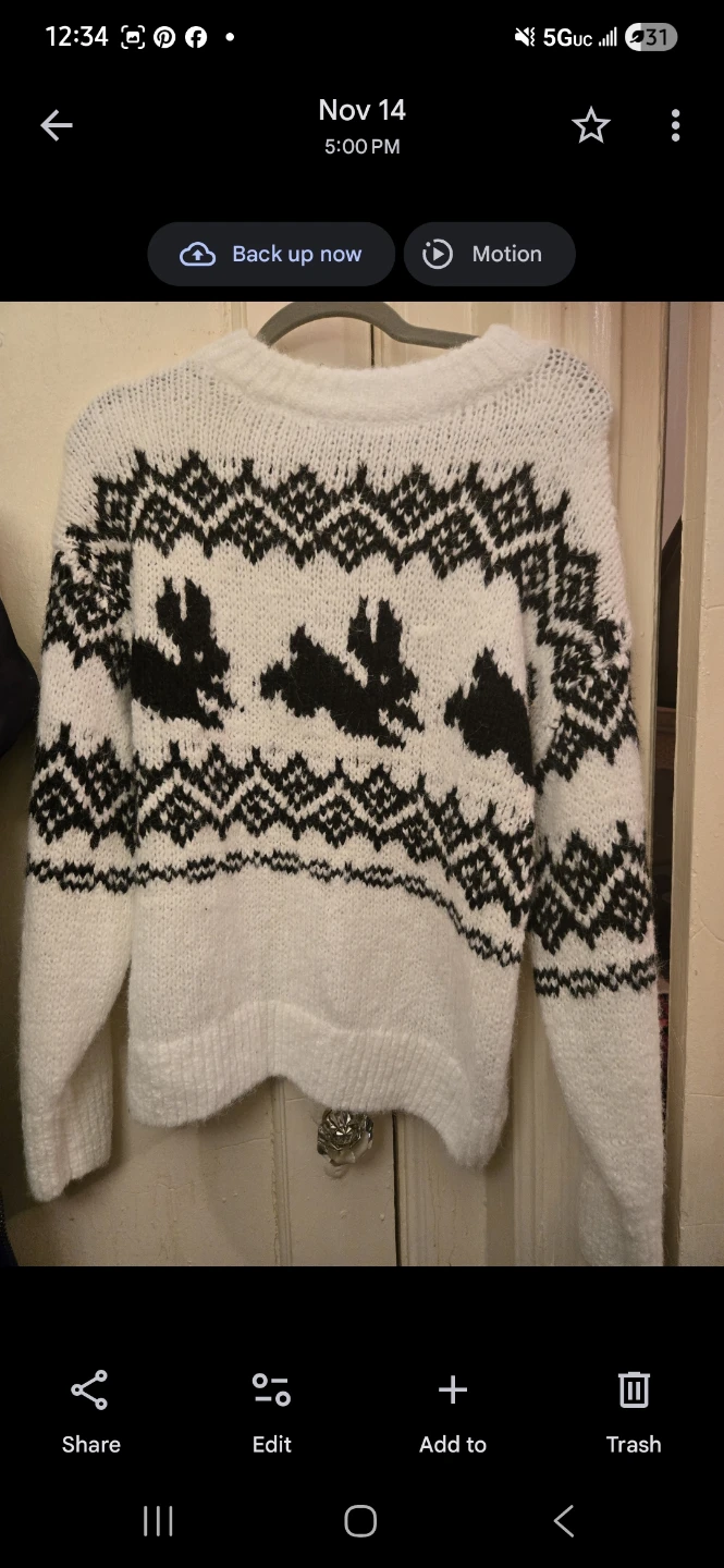 Divided  size small_Medium women sweater