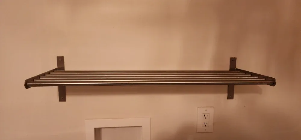 Stainless Steel Wall Shelf - 47.5" Wide