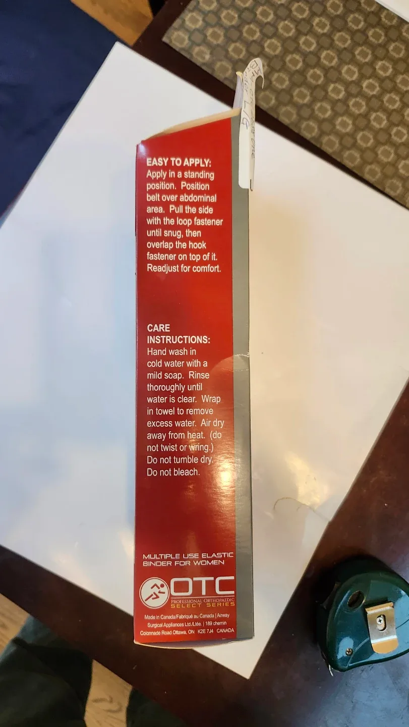 Brand New OTC Series Select Elastic Binder - Women's L/G image indicator(5)