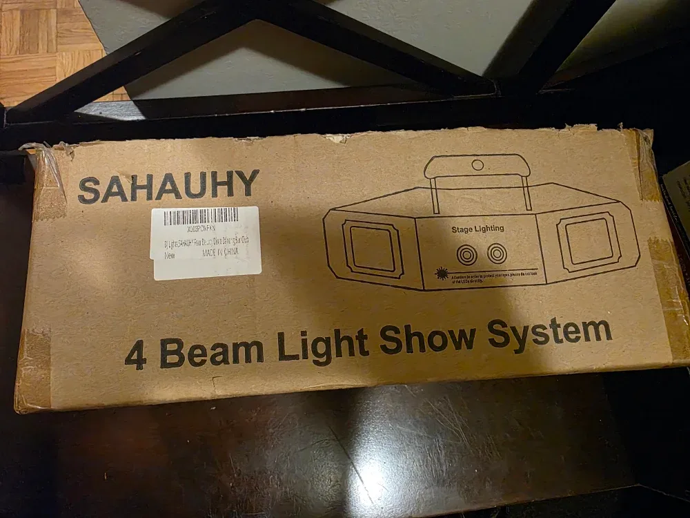 SAHAUHY 4 Beam Light Show System - Stage Lighting