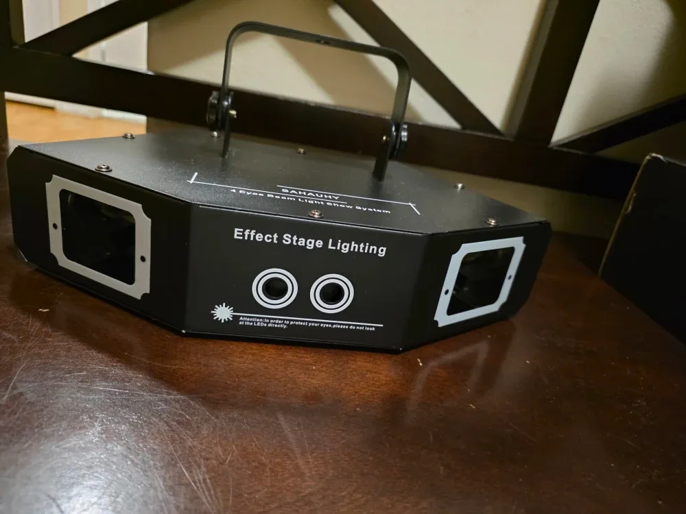 SAHAUHY 4 Beam Light Show System - Stage Lighting image indicator(2)