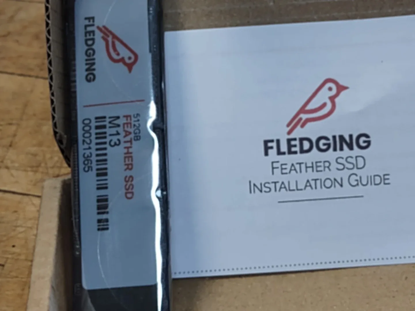 New Fledging Feather M13 512GB SSD image indicator(4)