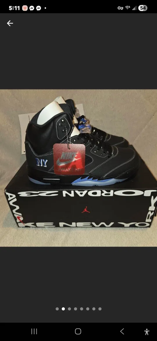 Nike Air Jordan 5 Retro SP Awake NY Black image indicator(3)