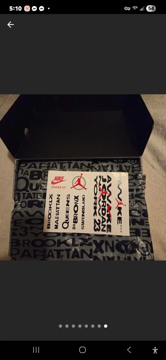 Nike Air Jordan 5 Retro SP Awake NY Black image indicator(8)