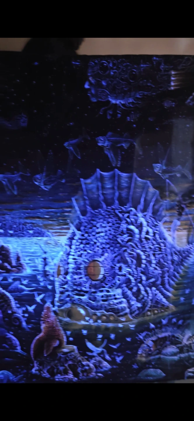 Uv activated tapestry wall hanging - photo 2