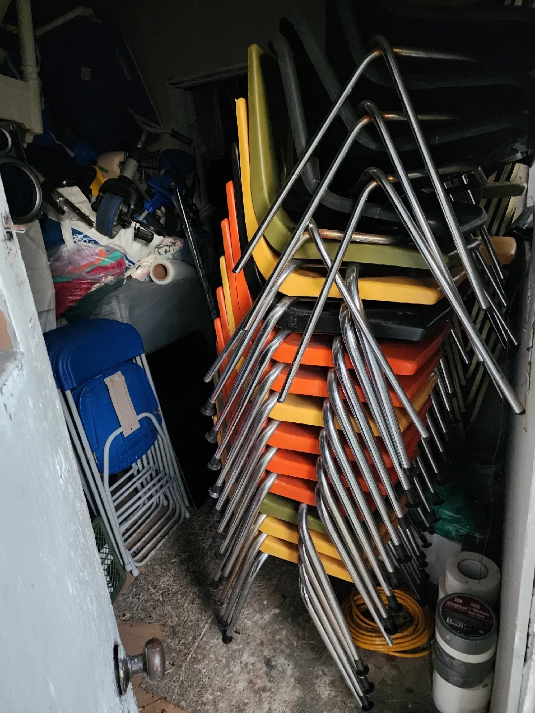 Vintage Stacking Chairs - Set of 29 pcs image indicator(7)