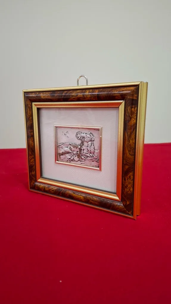 Framed artwork in 925 silver