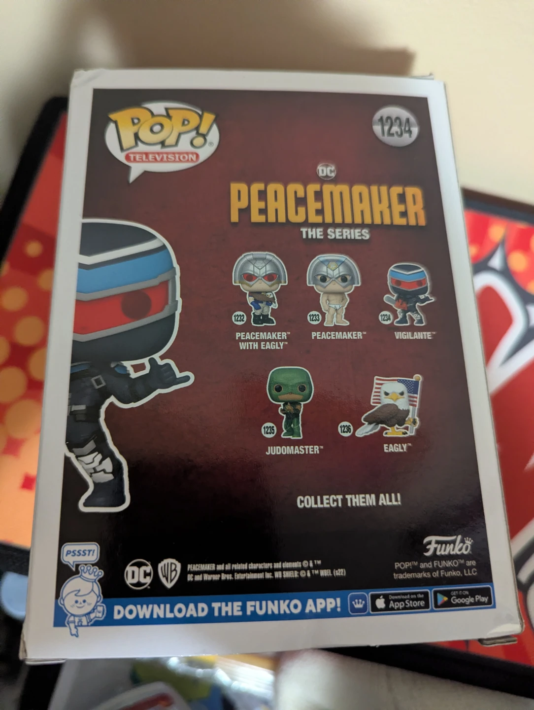 Funko Pop! Television Peacemaker Vigilante #1234 - photo 2
