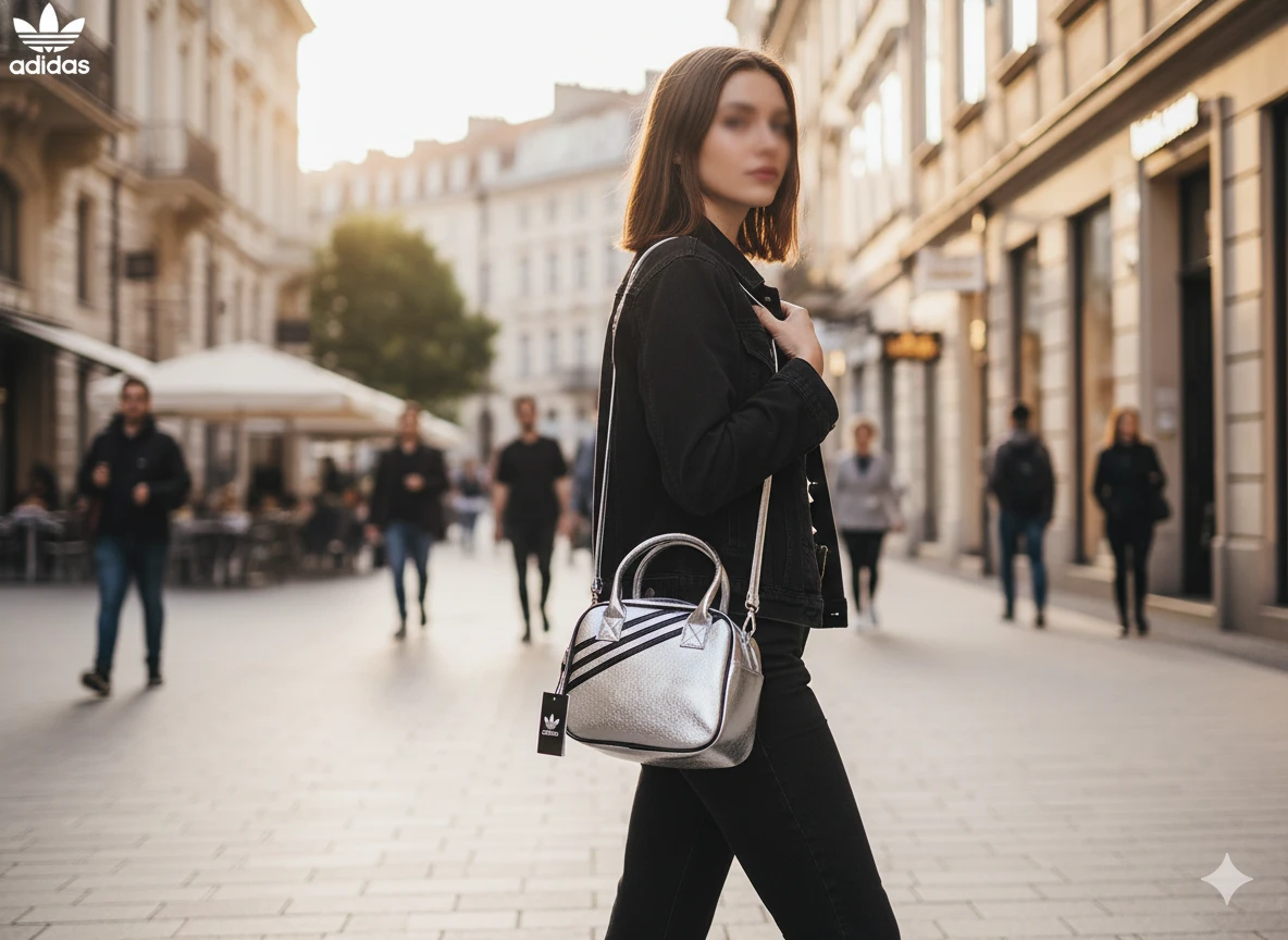 Mini Duffle Bag Silver - photo 2