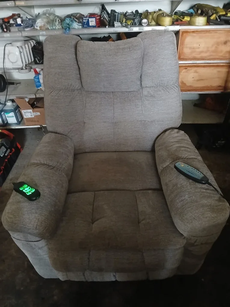 Recliner and heated massage chear image indicator(5)