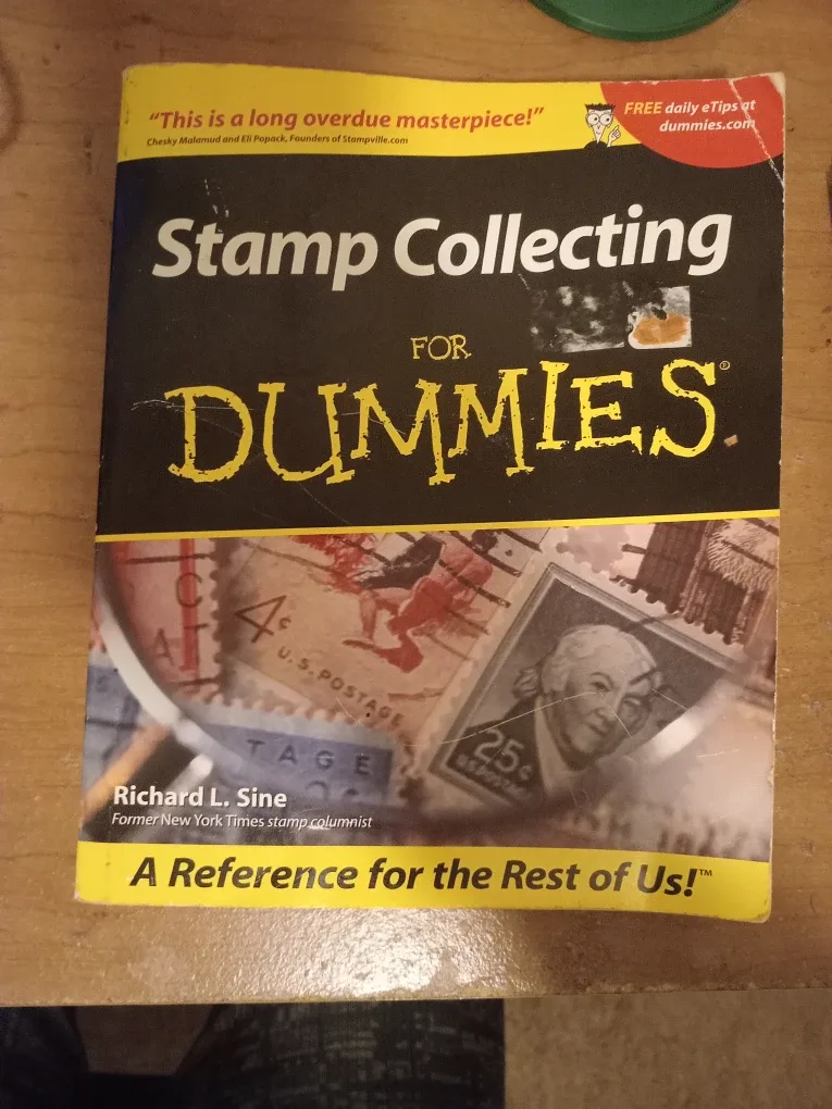 Stamp Collecting for Dummies Book by Richard L. Sine