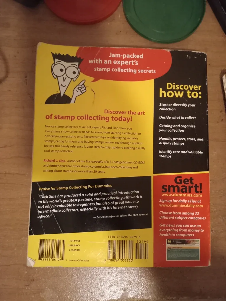 Stamp Collecting for Dummies Book by Richard L. Sine image indicator(3)