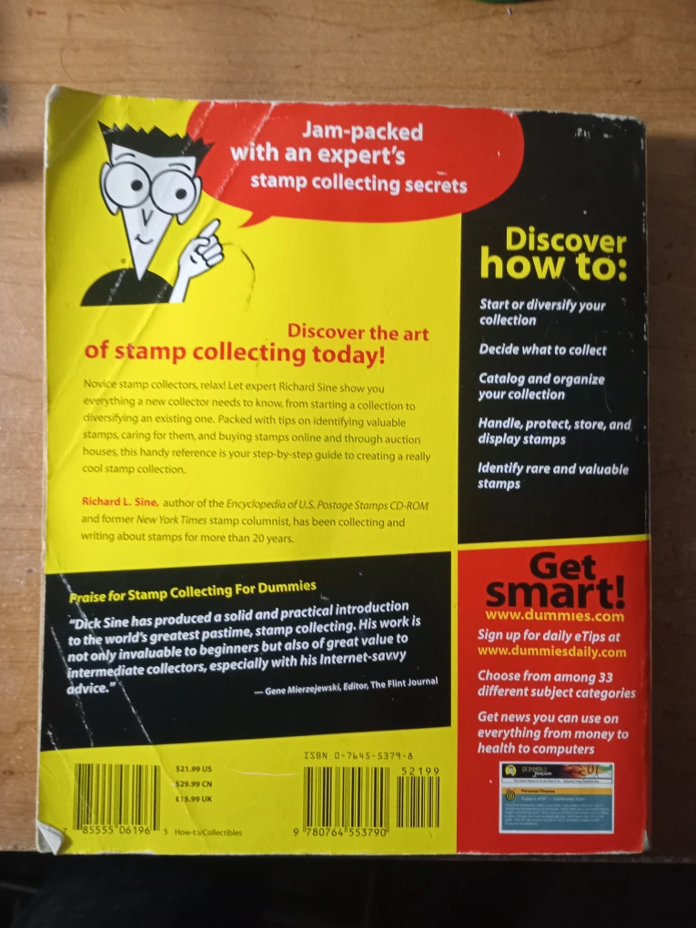 Stamp Collecting for Dummies Book by Richard L. Sine - photo 5