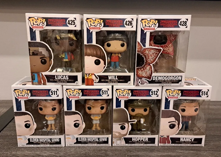 🙃🙂 Stranger Things 🙃🙂| Netflix Funko Lot