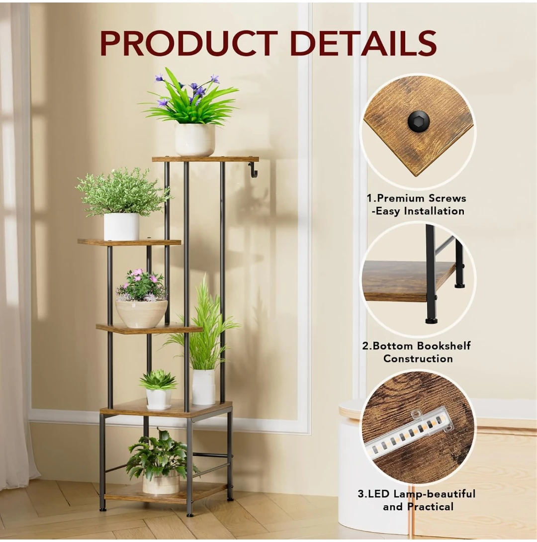  5-Tier Plant Stand Indoor  - photo 5