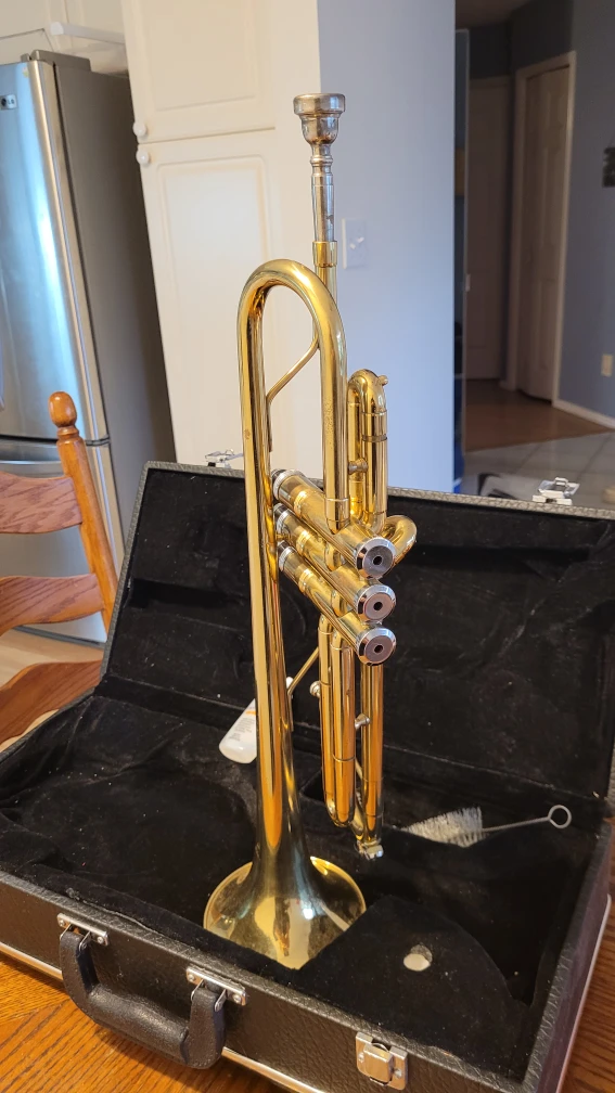 Ritmüller Student Trumpet + Case – Great Condition - photo 3