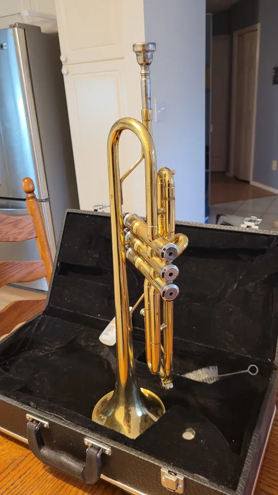 Ritmüller Student Trumpet + Case – Great Condition image indicator(3)