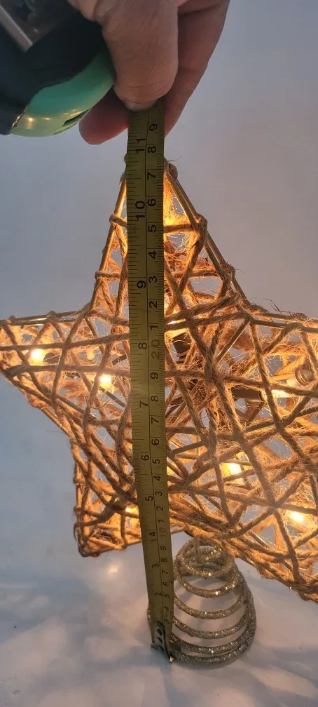 Star Christmas Tree Topper - 11 Inches image indicator(3)