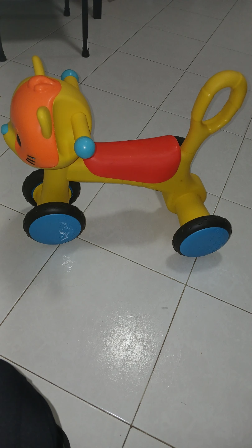 Yellow Cat Walker Ride-on Toy - photo 2