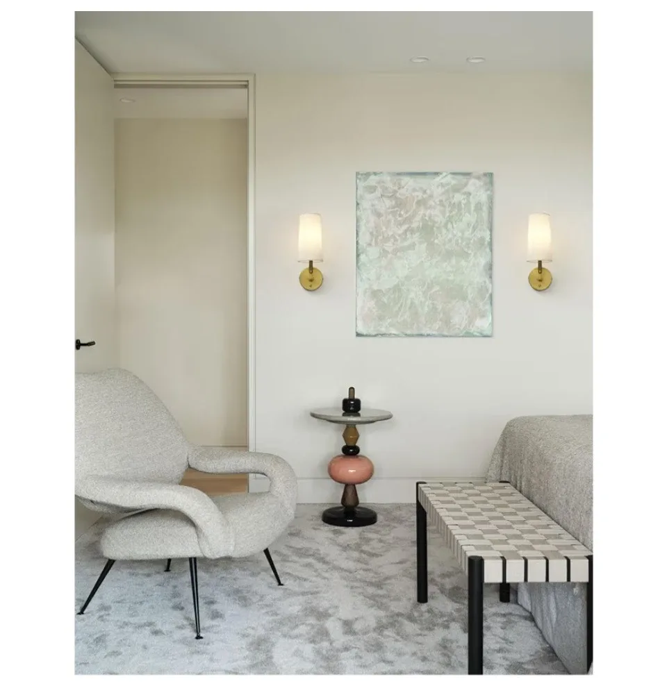 Phansthy Brass Wall Sconce Lighting (Set of 2) image indicator(4)