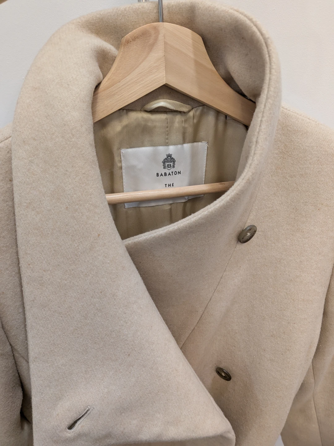 Aritzia The Connor Long Coat - Heather (size M) - photo 4