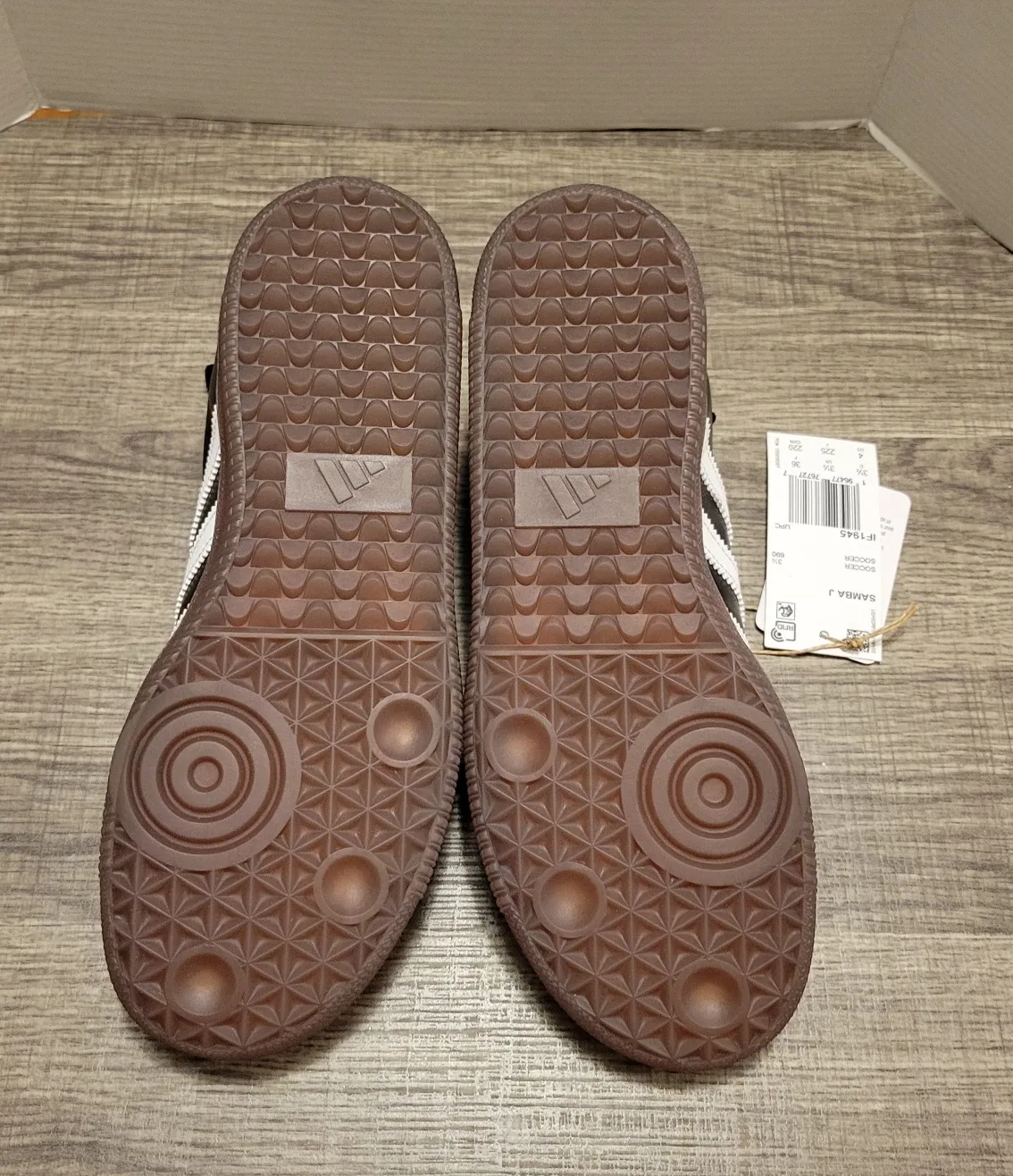 New Adidas Samba Classic Black & White - US 4 image indicator(6)