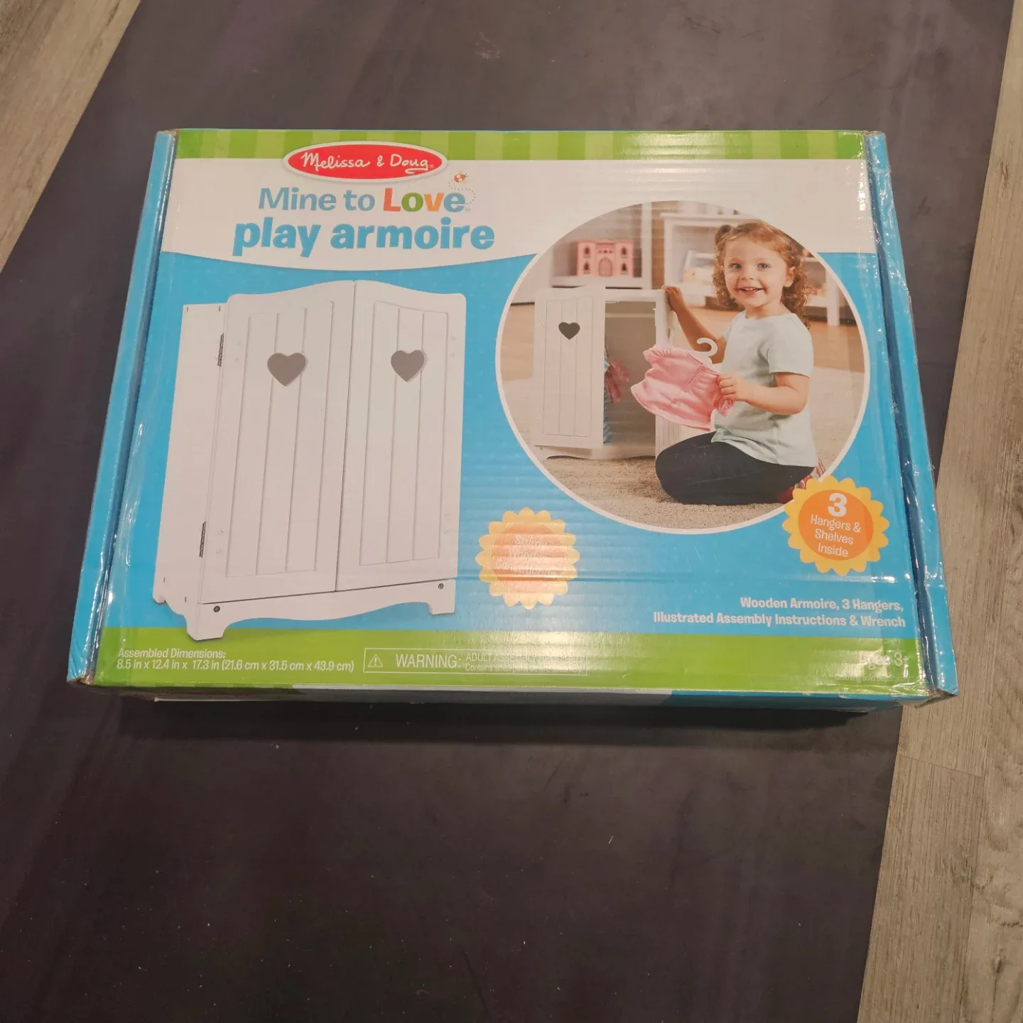 Melissa & Doug Mine to Love Play Armoire - Ages 3+ image indicator(2)