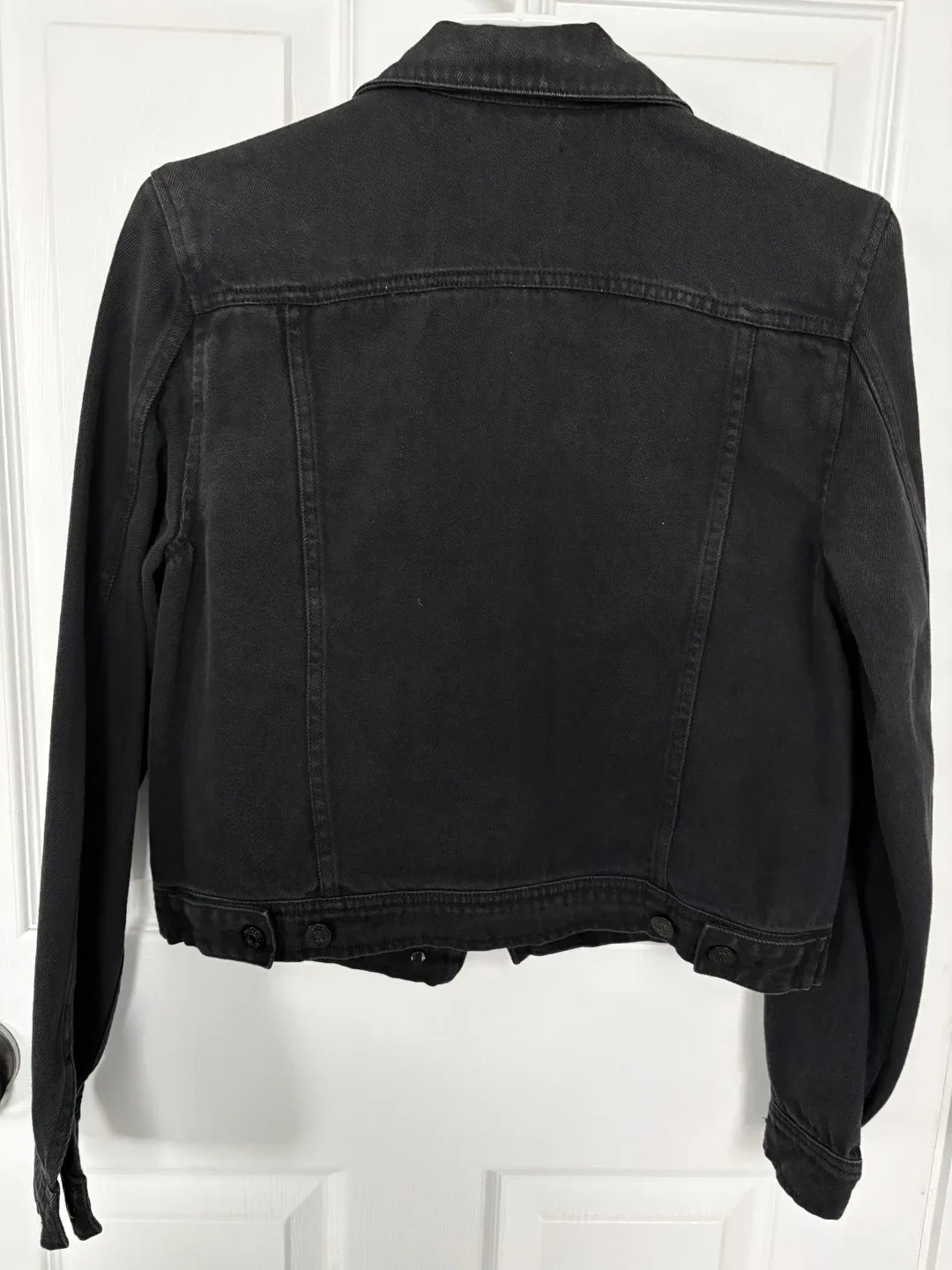 Wilfred Free Black Denim Jacket - Size M image indicator(2)